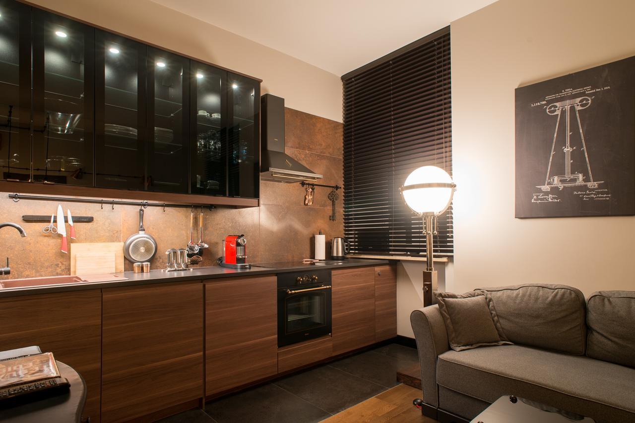 Ferienwohnung Nikola Tesla By Mythings Warschau Exterior foto